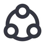 Group Share SVG Icon